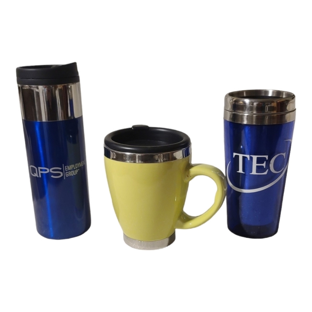 Coffee Mugs Bundle of 3